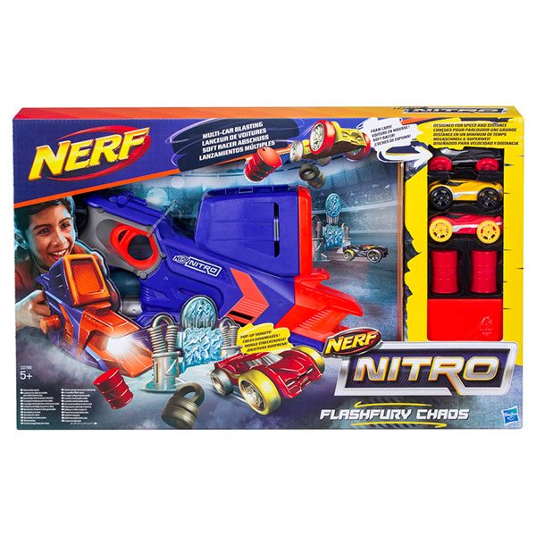 Lanzador Nerf Nitro Flashfury Caos - Imagen 1