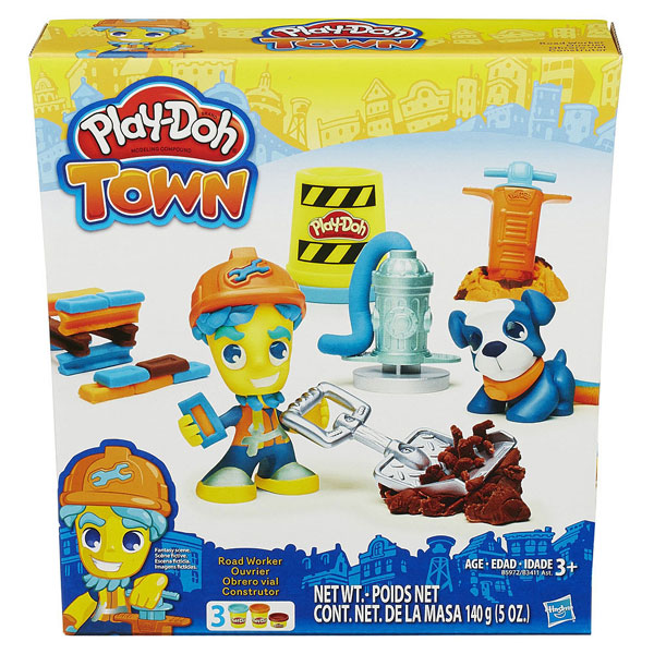 Play-Doh Figura y Mascota Town Playskool - Imatge 3