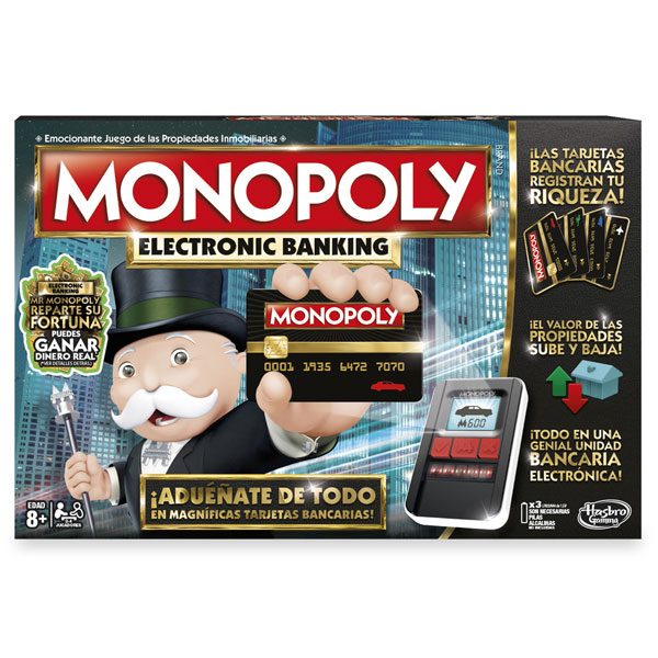 Juego Monopoly Electronic Banking - Imagen 1