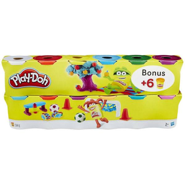 Pack 6+6 Botes Play-Doh - Imagen 1