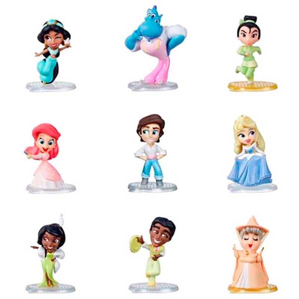 Disney Figura Mini Princesa Comic 5cm - Imagem 1