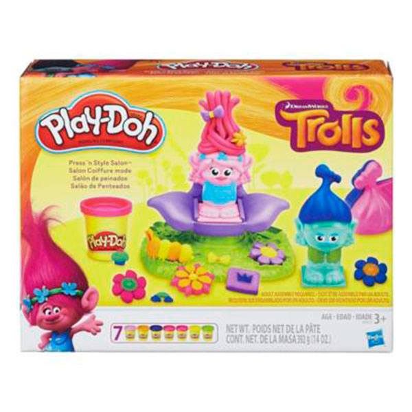 Peluqueria de Trolls Play-Doh - Imagen 1