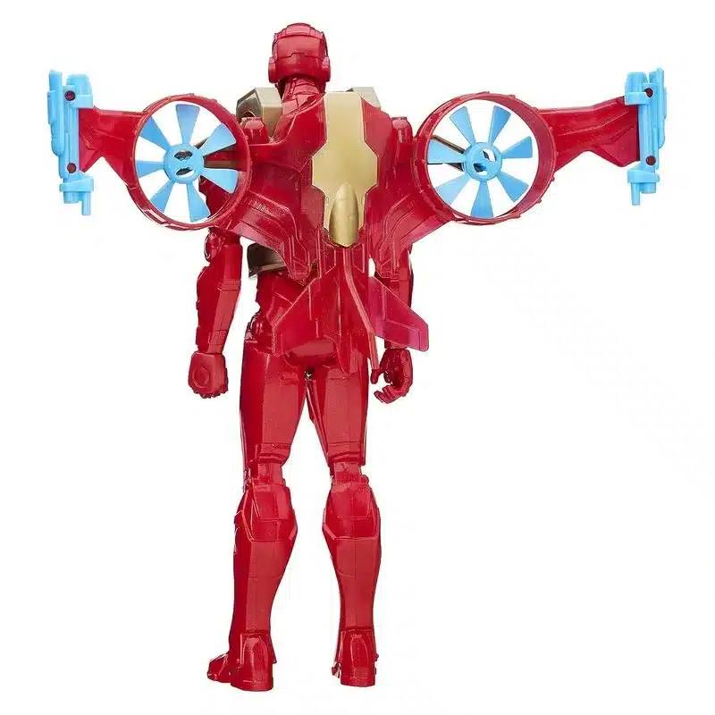 Marvel Figura Iron Man con Aerodeslizador 30cm - Imagen 2