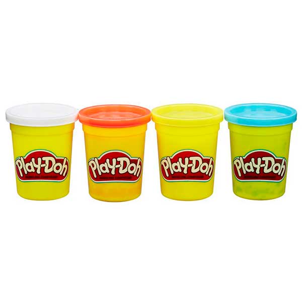 Pack 4 Potes Play-Doh Colores Clasicos - Imatge 1