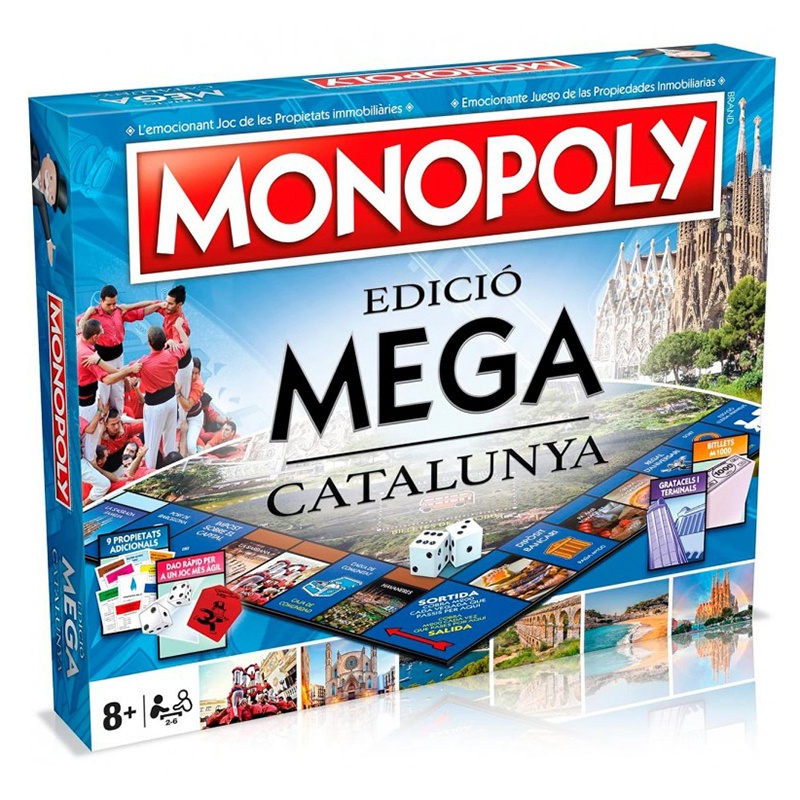 Juego Monopoly Mega Catalunya