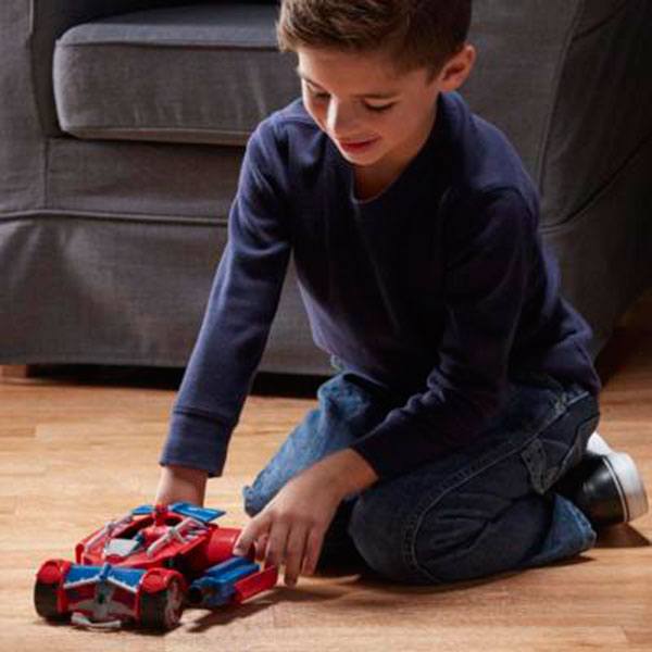 Coche de Carreras Spiderman con Figura 15cm - Imagen 2