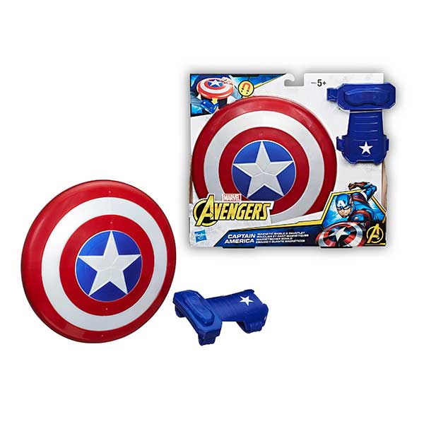 Marvel Escudo e Luva Magnético Capitão América - Imagem 1