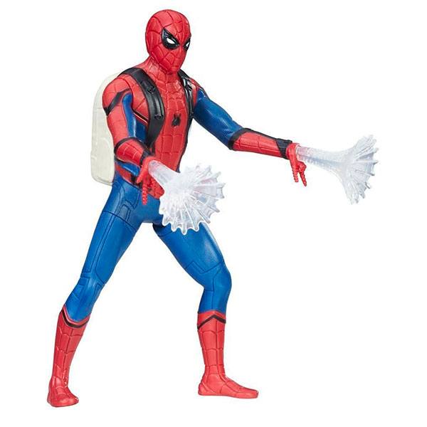 Figura Spiderman Web Lanza Redes 15cm - Imagen 1