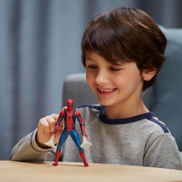 Figura Spiderman Web Lanza Redes 15cm - Imagen 4