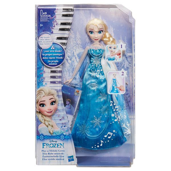 Princesa Elsa Frozen Vestido Musical - Imagen 1