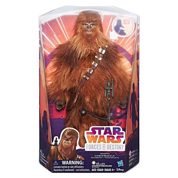 Star Wars Figura Chewbacca Deluxe Sonidos 30cm - Imagen 1