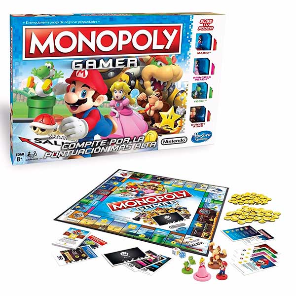 Juego Monopoly Gamer Mario Bros - Imagen 1