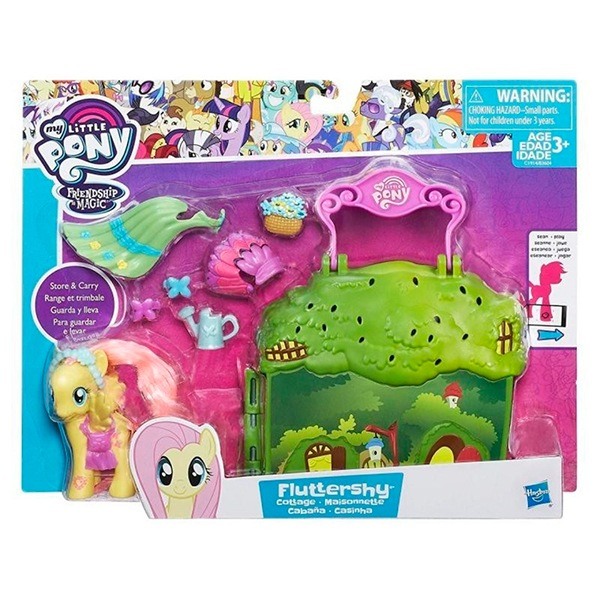 My Little Pony Mini Playset Equestria Fluttershy - Imagem 1