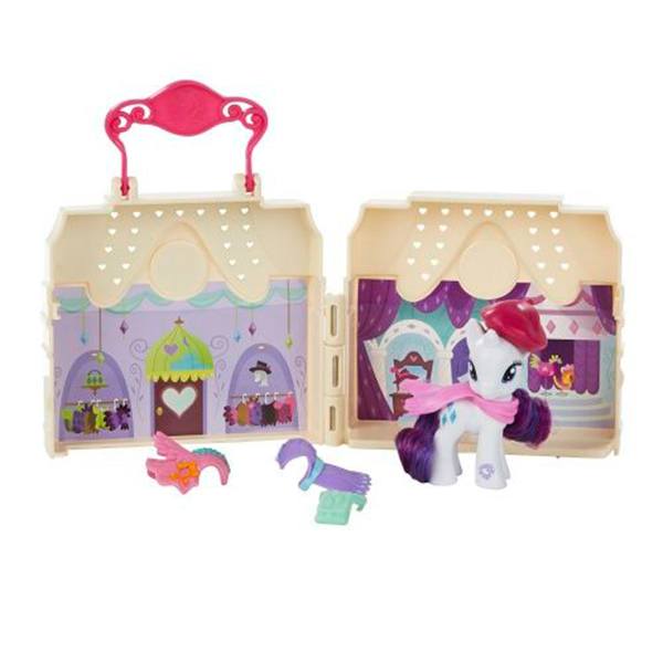 My Little Pony Mini Playset Equestria Valigetta Rarity - Imagen 1