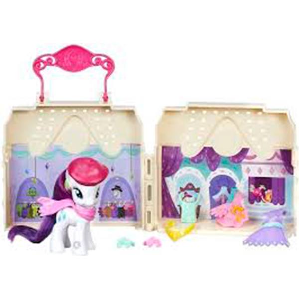 My Little Pony Mini Playset Equestria Valigetta Rarity - Imagem 2