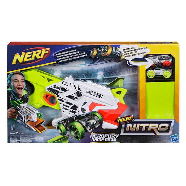 Lanzador Nerf Nitro Aerofury Ramp Rage - Imagen 1