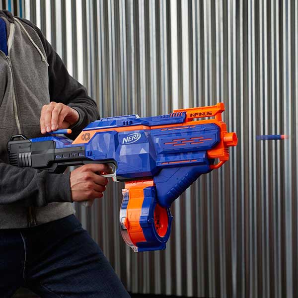 Pistola Nerf Elite Infinus - Imagen 2