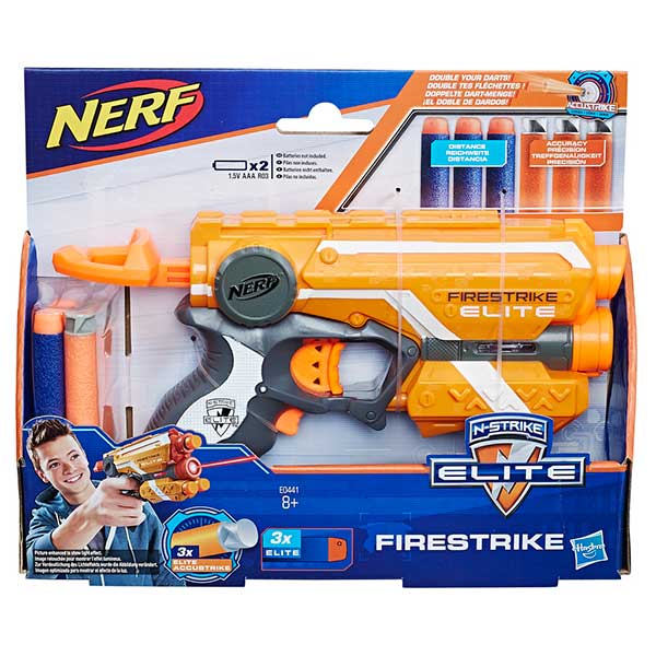 Pistola Nerf N-Strike Elite Firestrike - Imagen 1
