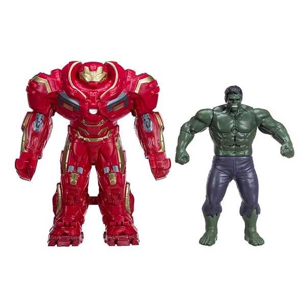 Pack Figura Hulk y Armadura Hulkbuster 30cm - Imatge 1
