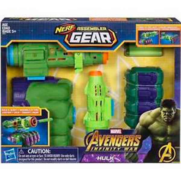 Equipo de Combate Hulk Avengers Nerf - Imagen 1
