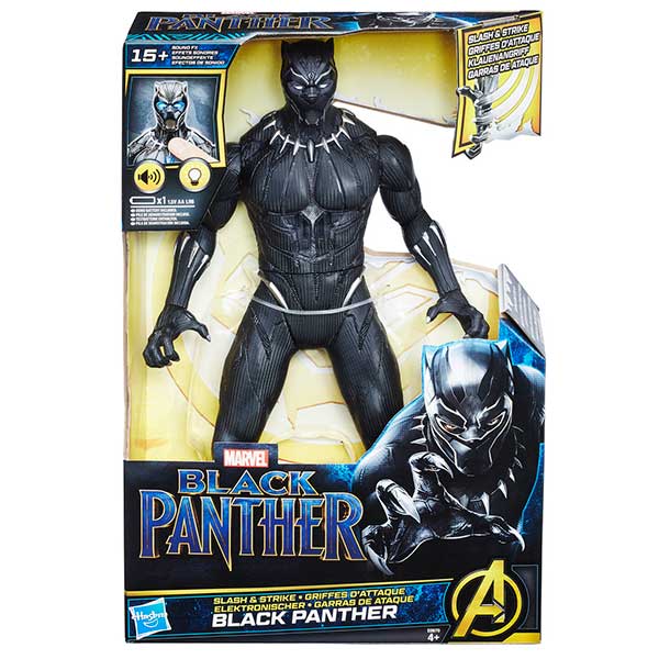 Figura Black Panther Garras de Ataque 33cm - Imagen 1