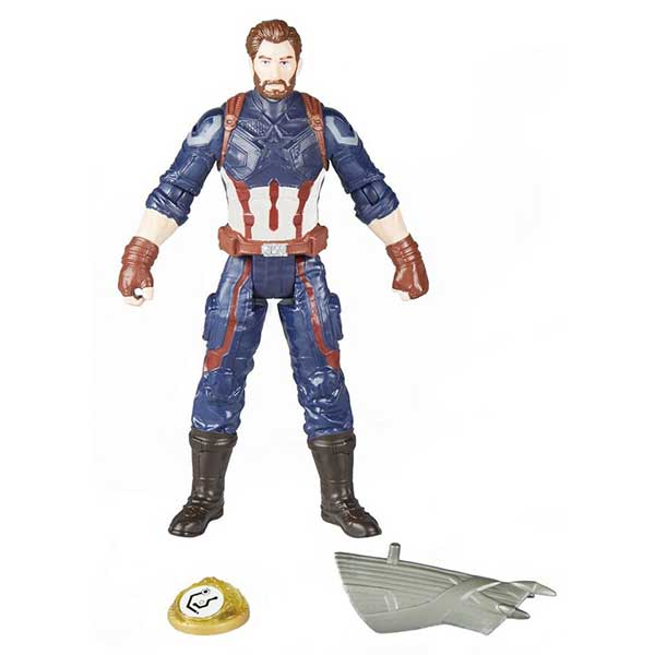 Marvel Figura Capitão América 15cm - Imagem 1
