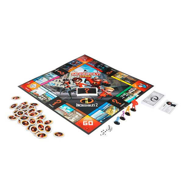 Juego Monopoly Junior Los Increibles - Imatge 1