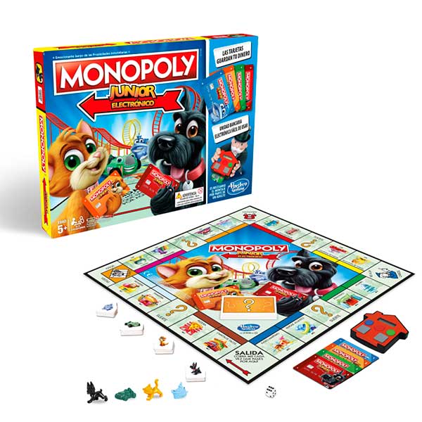 Juego Monopoly Junior Electronico - Imagen 1