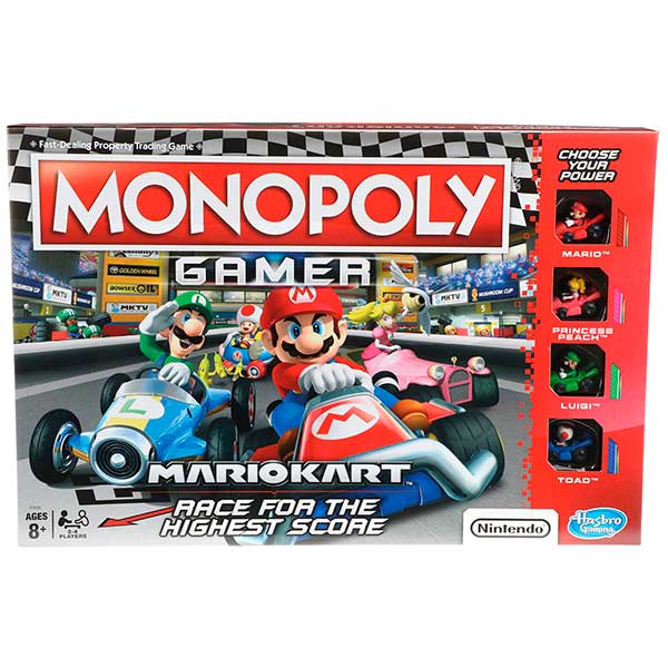 Jogo Monopoly Gamer Mario Kart - Imagem 1