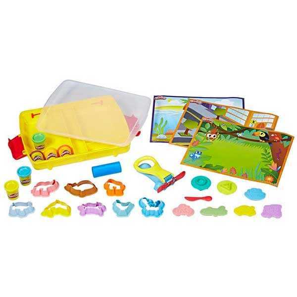 Maleta Moldea y Aprende Play-Doh - Imagen 1