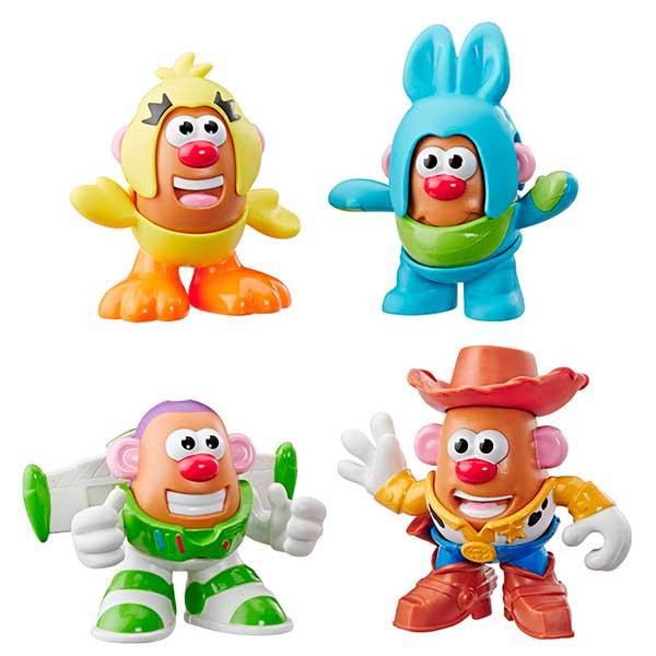 Toy Story Pack 4 Mini Figuras Mr. Potato - Imagem 1