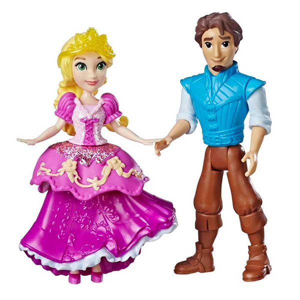 Disney Pack 2 Figuras Rapunzel e Príncipe - Imagem 1