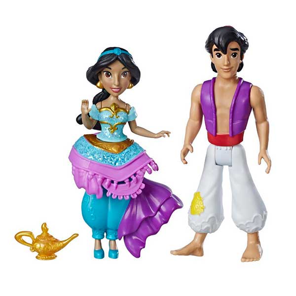 Disney Pack 2 Figuras Jasmine y Aladín - Imagen 1