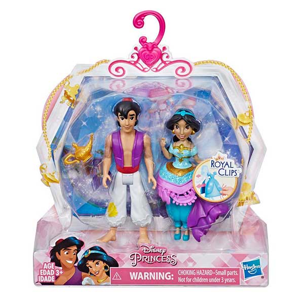 Disney Pack 2 Figuras Jasmine y Aladín - Imatge 1
