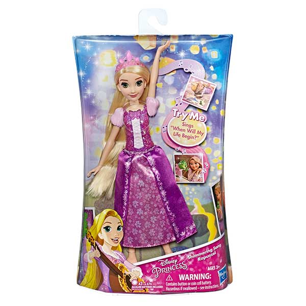 Disney Muñeca Rapunzel Princesa Cantarina