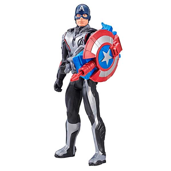 Marvel Figura Capitão América Poder Fx Endgame 30cm - Imagem 1