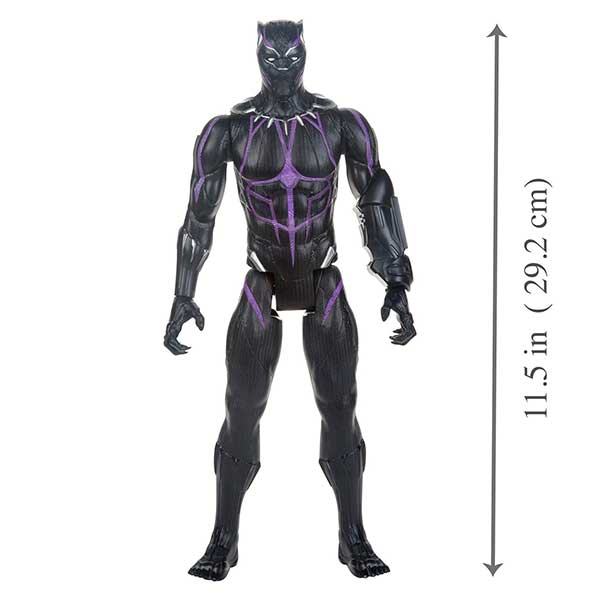 Marvel Figura Black Panther Endgame Power FX 30cm - Imagen 5