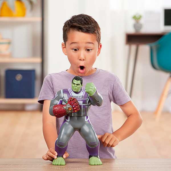 Marvel Figura Hulk Puño Poderoso Electronico 35cm - Imatge 3