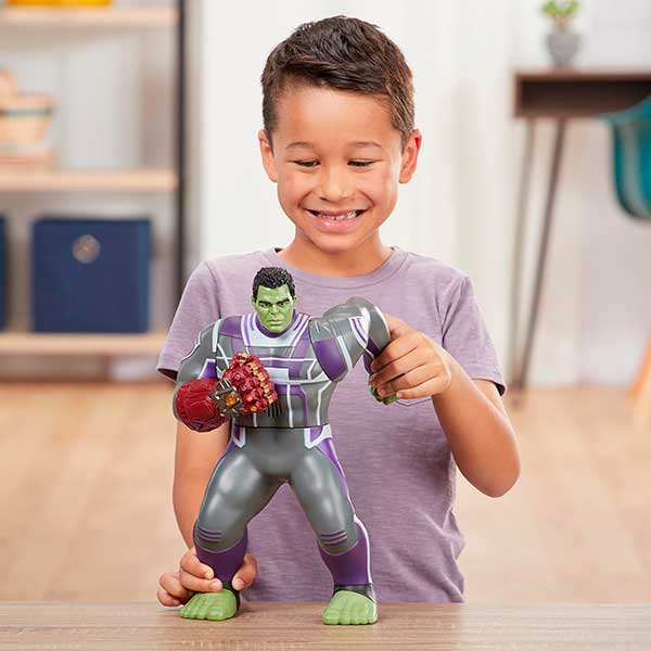 Marvel Figura Hulk Puño Poderoso Electronico 35cm - Imatge 4