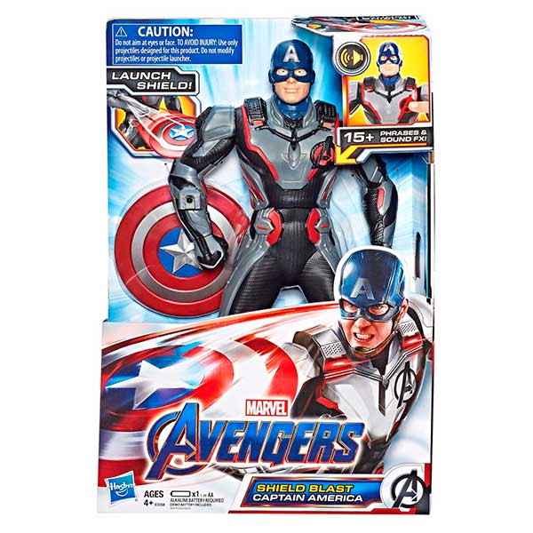 Marvel Figura Capitan America Escudo 30cm - Imagen 1