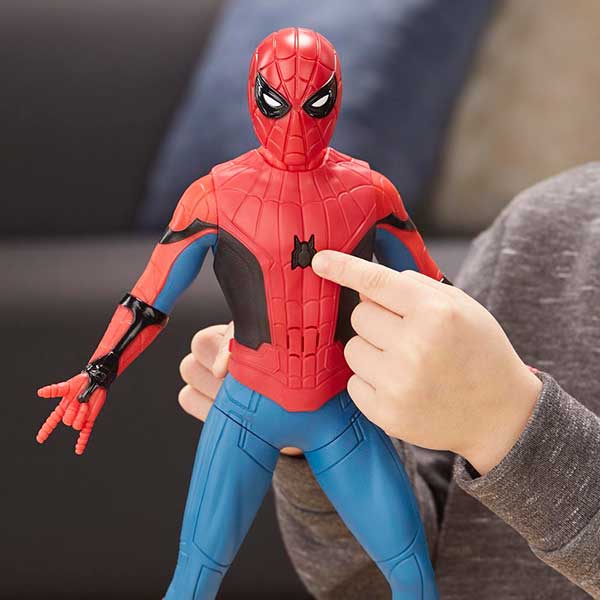 Figura Spiderman Vestido Lanzaredes Sonidos 33cm - Imagen 3