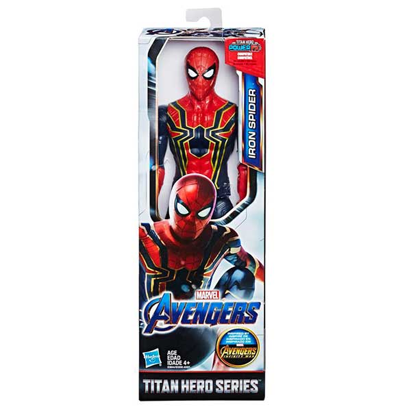 Marvel Figura Iron Spider Titan FX 30cm - Imagen 1