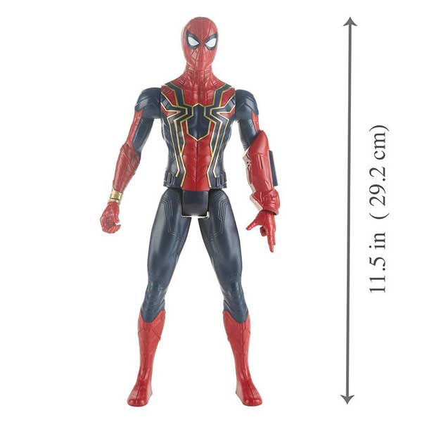 Marvel Figura Iron Spider Titan FX 30cm - Imagen 2