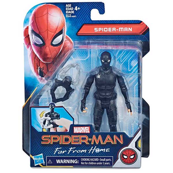 Spiderman Figura Stealth Suit Spider 15cm - Imagen 1