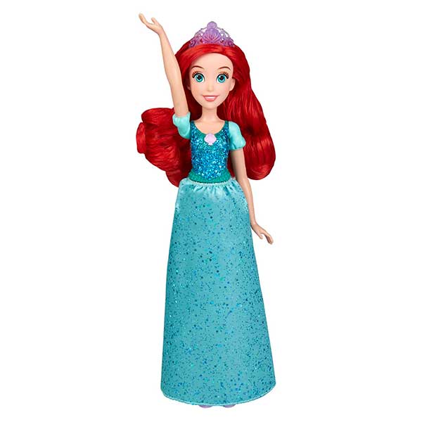 Disney Boneca Princesa Ariel Brillo Reial 30cm - Imagem 1