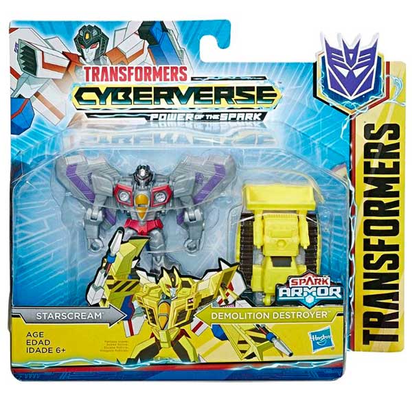 Transformers Cyberverse Starscream y Demolition - Imagen 1