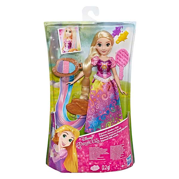 Princesa Rapunzel Estilo Arcoiris - Imatge 1