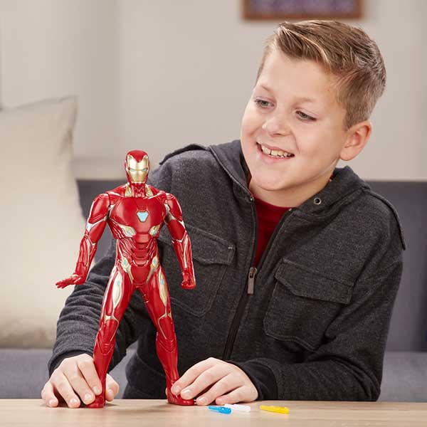 Marvel Figura Iron Man Repulsor Electrónica 33cm - Imagen 2