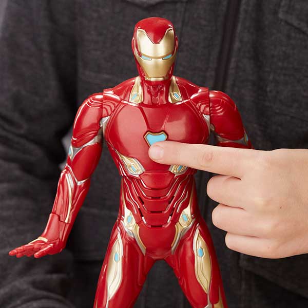 Marvel Figura Iron Man Repulsor Electrónica 33cm - Imagen 3