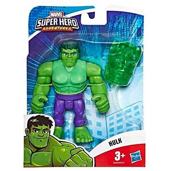 Marvel Figura Hulk Super Hero Adventure 13cm - Imagem 1